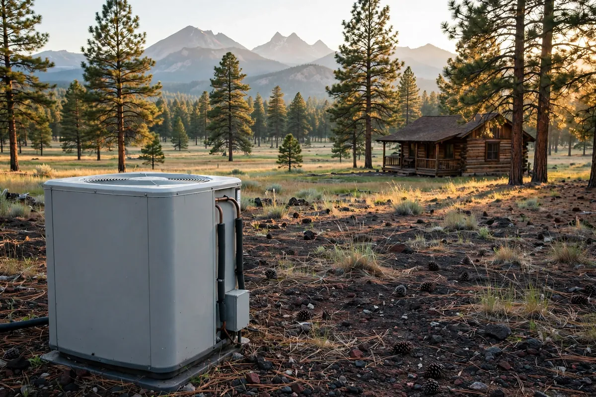 AC Repair Bellemont, AZ — an Arizona home staying cool through a July afternoon