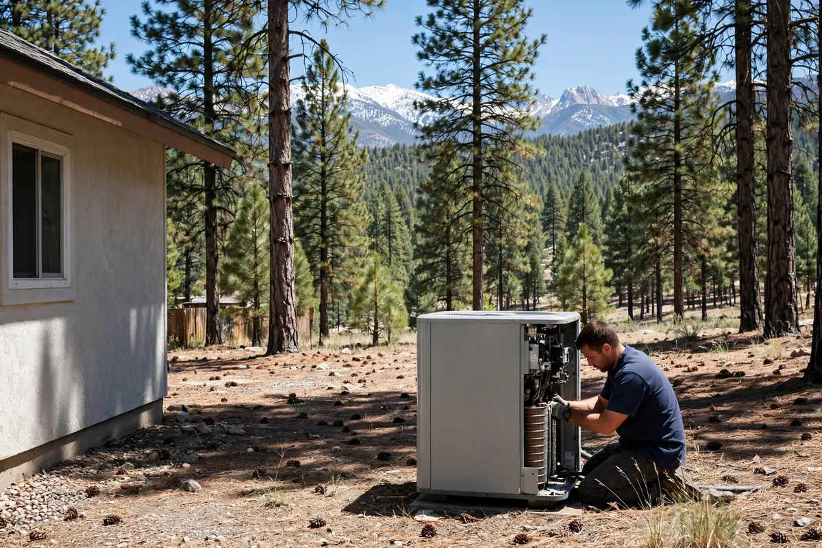 AC Repair Coconino County, AZ — desert homes and county roads