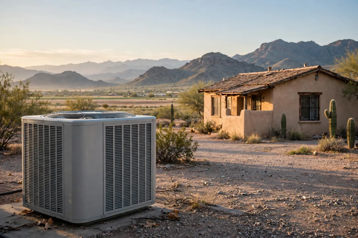 AC Repair Florence, AZ — an Arizona home staying cool through a July afternoon