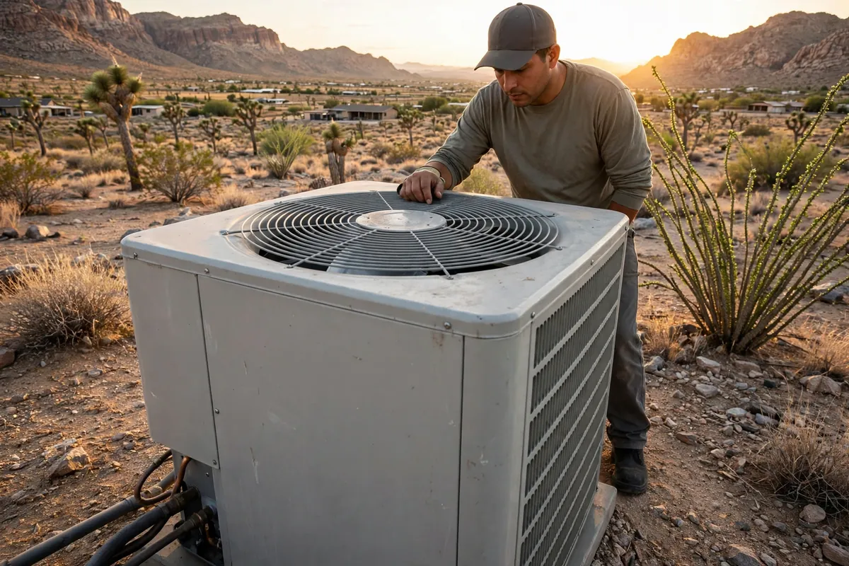 AC Repair Golden Valley, AZ — an Arizona home staying cool through a July afternoon