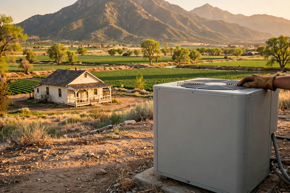 AC Repair Graham County, AZ — desert homes and county roads