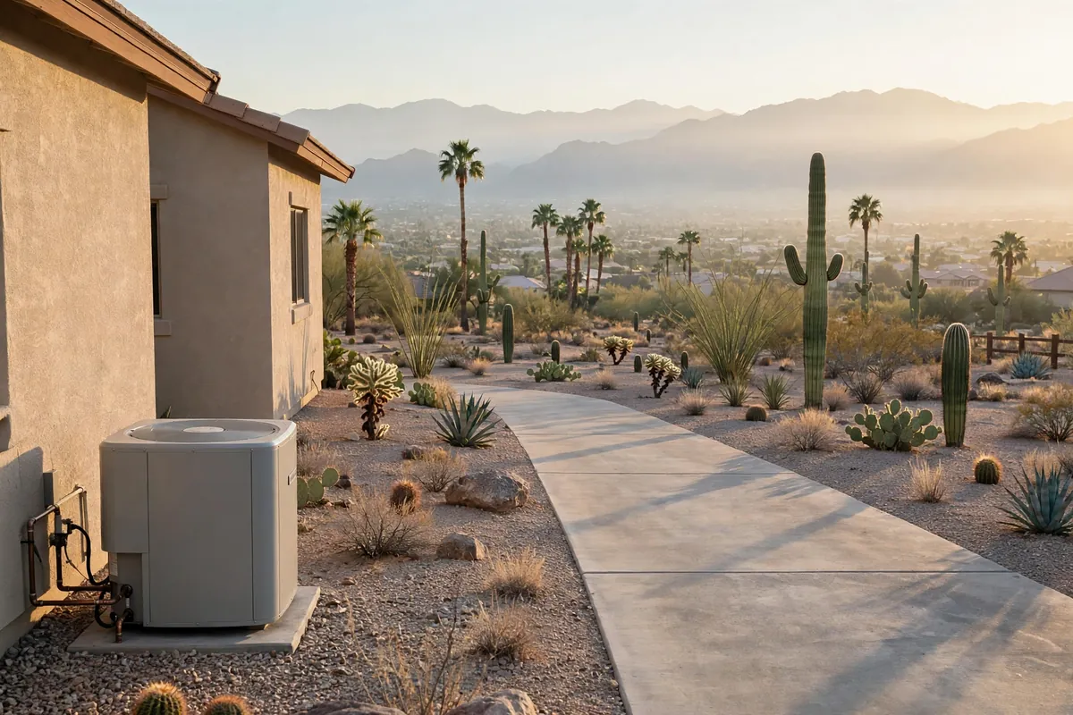 AC Repair Maricopa County, AZ — desert homes and county roads