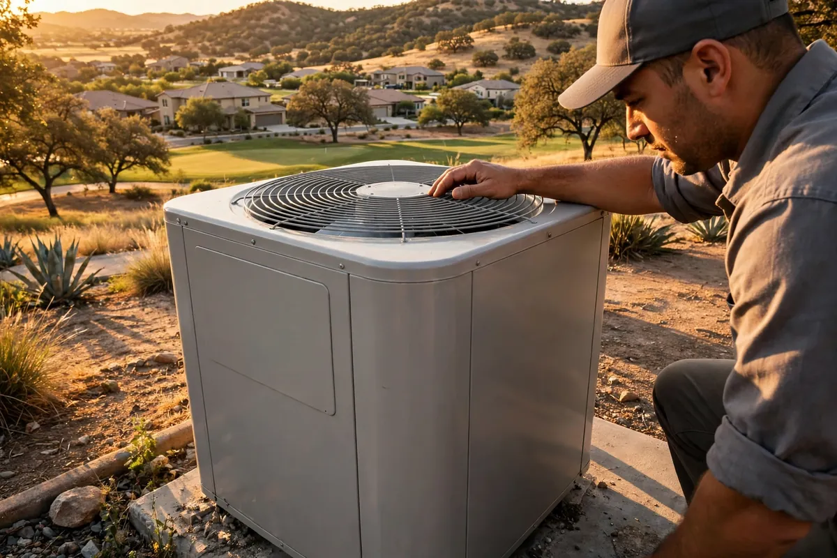AC Repair Rio Rico, AZ — an Arizona home staying cool through a July afternoon
