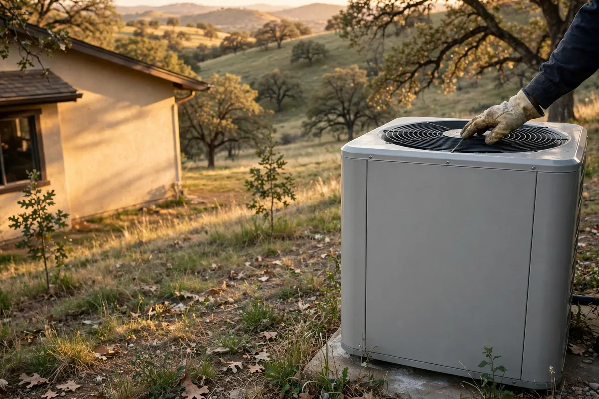 AC Repair Santa Cruz County, AZ — desert homes and county roads