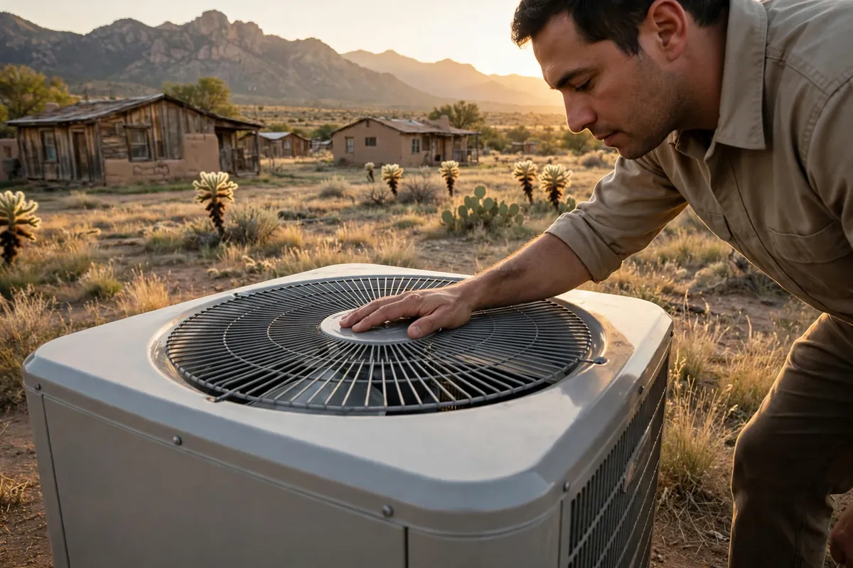AC Repair Tombstone, AZ — an Arizona home staying cool through a July afternoon